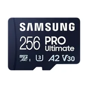 Samsung PRO Ultimate/micro SDXC/256GB/200MBps/UHS-I U3/Class 10/+ Adapter/Blue