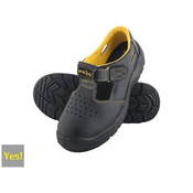 Zaščitni čevlji sandal Bryes OB BY brez zaščitne kapice