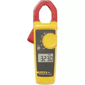 Fluke Tokovne klešče, ročni multimeter, digitalni 323 kalibracija narejena po: delovnih standardih, CAT III 600 V, CAT IV 300 V število znakov na zaslonu: 4000