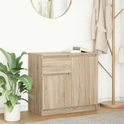Komoda s predalom sonoma hrast 71x35x65 cm inženirski les