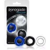 NS Novelties Renegade Stamina Rings set obročkov za penis 3 kos