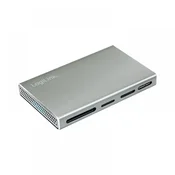shumee Bralnik kartic LogiLink 5-v-1 USB 3.2 Gen1, aluminij, SD/microSD/MS/CF/M2