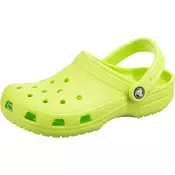 Natikači Crocs Classic zelena barva, 10001