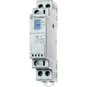 BikeFinder Modularni kontaktor 2NO 25A 230V AC/DC Funkcija samodejnega vklopa/izklopa, indikator delovanja + LED 17,5 mm 22.32.0.230.4340