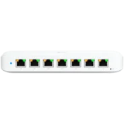 Ubiquiti USW-Ultra-60W Layer 2, 8-port GbE PoE switch: 7x GbE PoE+ output ports, GbE port with optional PoE++ input - USW-ULTRA-60W-EU
