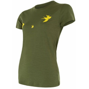 Sensor ženska majica s kratkimi rokavi Safari Merino Active Pt Track Swallow, L