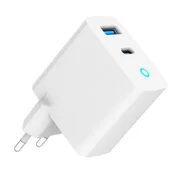 GEMBIRD 2-portni 30W GaN hitri polnilec USB, LED, bel