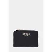 GUESS Denarnica LAUREL II SLG ZIP ARND CRD CSE  črna