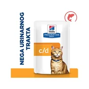 Hills Prescription Diet Hrana za mačke, c/d Multicare, Losos, 85g