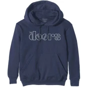 The Doors Logo Navy Blue L Kapuco