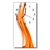 tulup.si Steklena navpična ura Wave barvne črte 30x60 cm