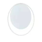 Tendance okruglo metalno ogledalo o37 cm, bijelo