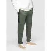 Ombre Mens sweatpants joggers with contrasting stripes - black