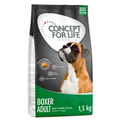 Concept for Life suha pasja hrana 4 x 1 kg/1,5 kg po posebni ceni! - Boxer Adult 6 kg (4 x 1,5 kg)