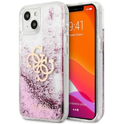 Guess GUHCP13MLG4GPI iPhone 13 6,1 pink hardcase 4G Big Liquid Glitter (GUHCP13MLG4GPI)