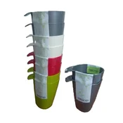 shumee Plastični lonček Bailango 270 ml 2 kosa