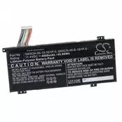 Baterija za Medion Erazer X6805/X6807, 4000 mAh