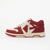 Sneakers Off-White M-Out Of Office Calf Lea-002 Off White - Coral Red EUR 45