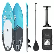 Capital Sports Lanikai Cruiser 9.8, napihljivi paddleboard, set s SUP desko, 305 × 77 × 10 (WTR1-LaniCru9,8Blue)
