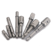 Adapter za vijačenje 1/4 3/8 1/2 - 8 delni set