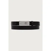 MM6 Maison Margiela dvostranski usnjeni pas