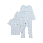 Calvin Klein Jeans Komplet ESSENTIAL pastelno modra/siva/bela