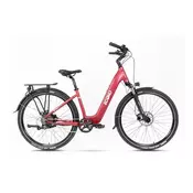 ECONO Apes CITY EER4 Električno kolo - Rdeča/520Wh (15Ah)/L -25% subvencija