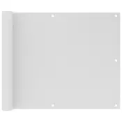 Balkonski zastor bijeli 75 x 300 cm HDPE