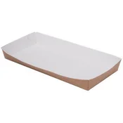 shumee Globok pladenj za kraft papir 20 x 9 x 2,5 cm 100 kosov.