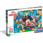shumee 104-delna sestavljanka. Super barvita. Mickey Mouse in prijatelji.