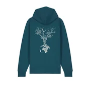Life-Tree Pulover Organic Fairwear modra