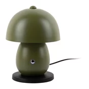 Temno zelena LED namizna svetilka s kovinskim senčilom (višina 18 cm) Mono LED – Leitmotiv
