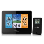 slomart Brezžična meteorološka postaja GreenBlue GB522, WiFi, barvni zaslon