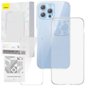 Transparent Case and Tempered Glass set Baseus Corning for iPhone 13 Pro Max (6932172629748)