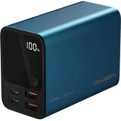 GoGEN 27000 mAh PD 65 W prenosna baterija modre barve (GOG-PB270001BL)