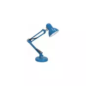 Stona lampa AURIQ 1xE27/60W/230V plava