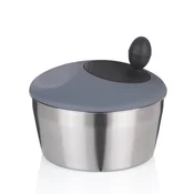 Kela Centrifuga za solato Romy iz nerjavečega jekla 18/10, srebrna mat, 12,0 cm, 24,5 cm, 4,0 l