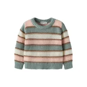 NAME IT Pulover NMFLernort rjava/meta/rosé/off-bela