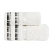 LUXURY - Frotirna brisača - 70x140 cm - bela