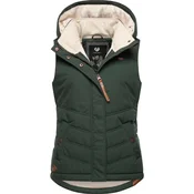 Ragwear Brezrokavnik Hesty kremna/temno zelena