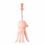 Saro Baby hobotnica s sponko Happy Sea Pink