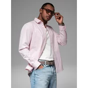Ombre Cotton pastel mens oxford shirt - peach