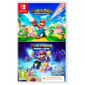 Switch Mario + Rabbids Double Pack (Kingdom Battle + Sparks of Hope) - Code in a Box