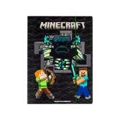 Astra Mapa za shranjevanje z 3 zavihki in elastiko Minecraft – A4, 108026002