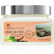 SEA OF SPA Essential Dead Sea Treatment maslo za telo z minerali Mrtvega morja Essence Of Vanilla & Patchouli 350 ml