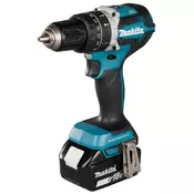 Makita DHP484RTJ Akumulatorski vrtalnik/vijačnik, 18V, 5Ah, črna/modra