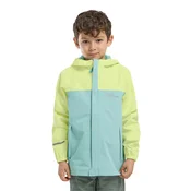Otroška vodoodporna jakna Jack Wolfskin TUCAN zelena barva