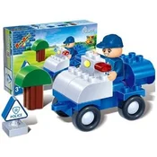 BanBao Kocke Policijski auto, 9 komada