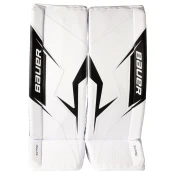 Ščitniki za noge za vratarja Bauer SV-PRO White/Black Intermediate M