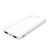 *Napajalnik 10.000 mAh 2xUSB 2.1A bel